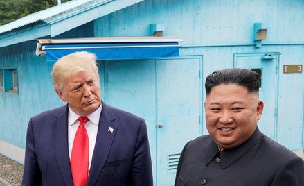 Donald Triump i Kim Dzong Un spotkali się w 2019 roku, podczas pierwszej kadencji amerykańskiego pre