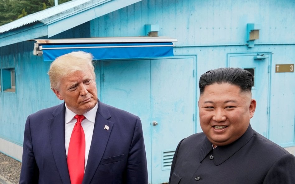 Donald Triump i Kim Dzong Un spotkali się w 2019 roku, podczas pierwszej kadencji amerykańskiego pre