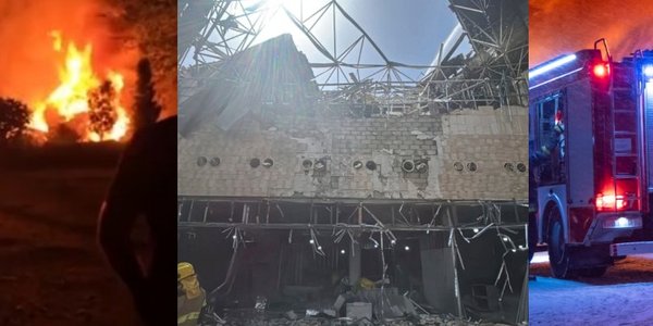 Ukraine Attacks Russian Oil Sites; Iran Targets Kuwait, Bahrain; Poland Warehouse Fire