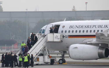 Błąd Lufthansy przyczyną awarii samolotu kanclerz Merkel