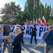 Protest rolników przed siedzibą PiS. "Kaczyński zdrajca wsi"
