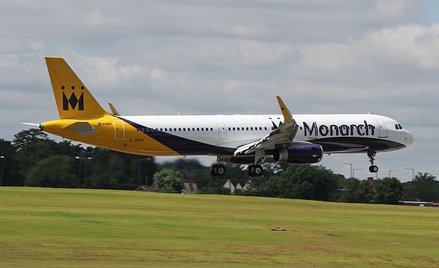 Wielka Brytania: Linie lotnicze Monarch Airlines ogłosiły upadłość