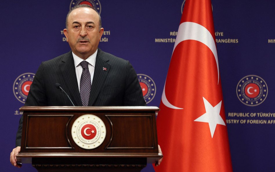 Mevlut Cavusoglu, szef MSZ Turcji