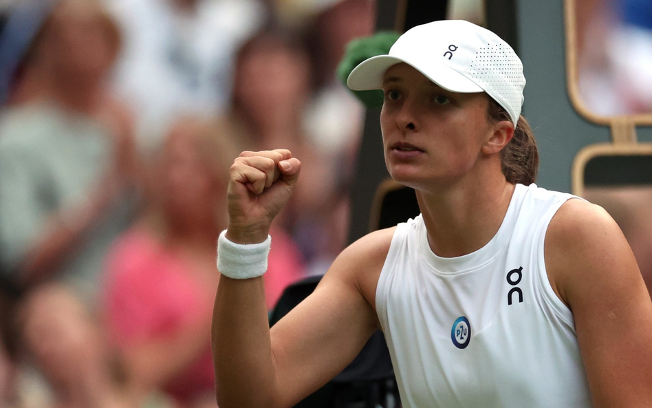 Wimbledon. Iga Świątek pierwszy raz w ćwierćfinale