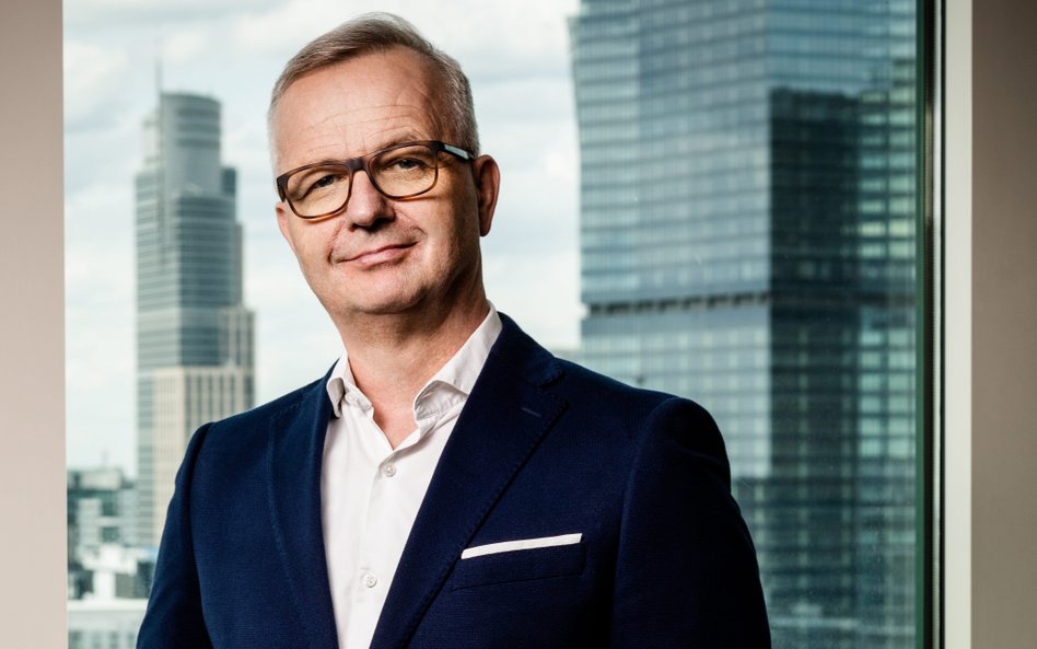 Mimo trudności Wojciech Kowalczyk, prezes Grupy Boryszew, jest zadowolony z wyników. Fot. Arek Marko