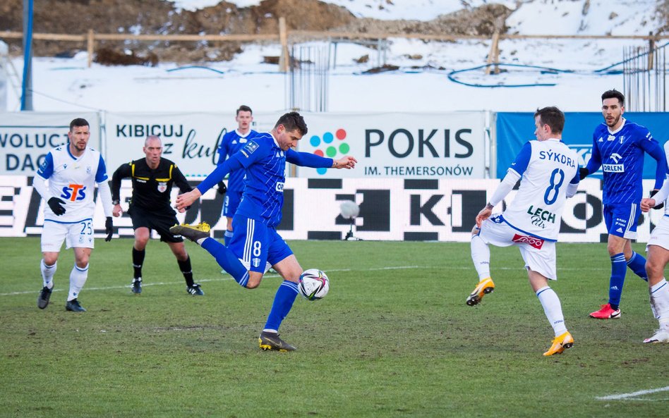 Ekstraklasa: Lech Poznań przegrał z Wisłą Płock