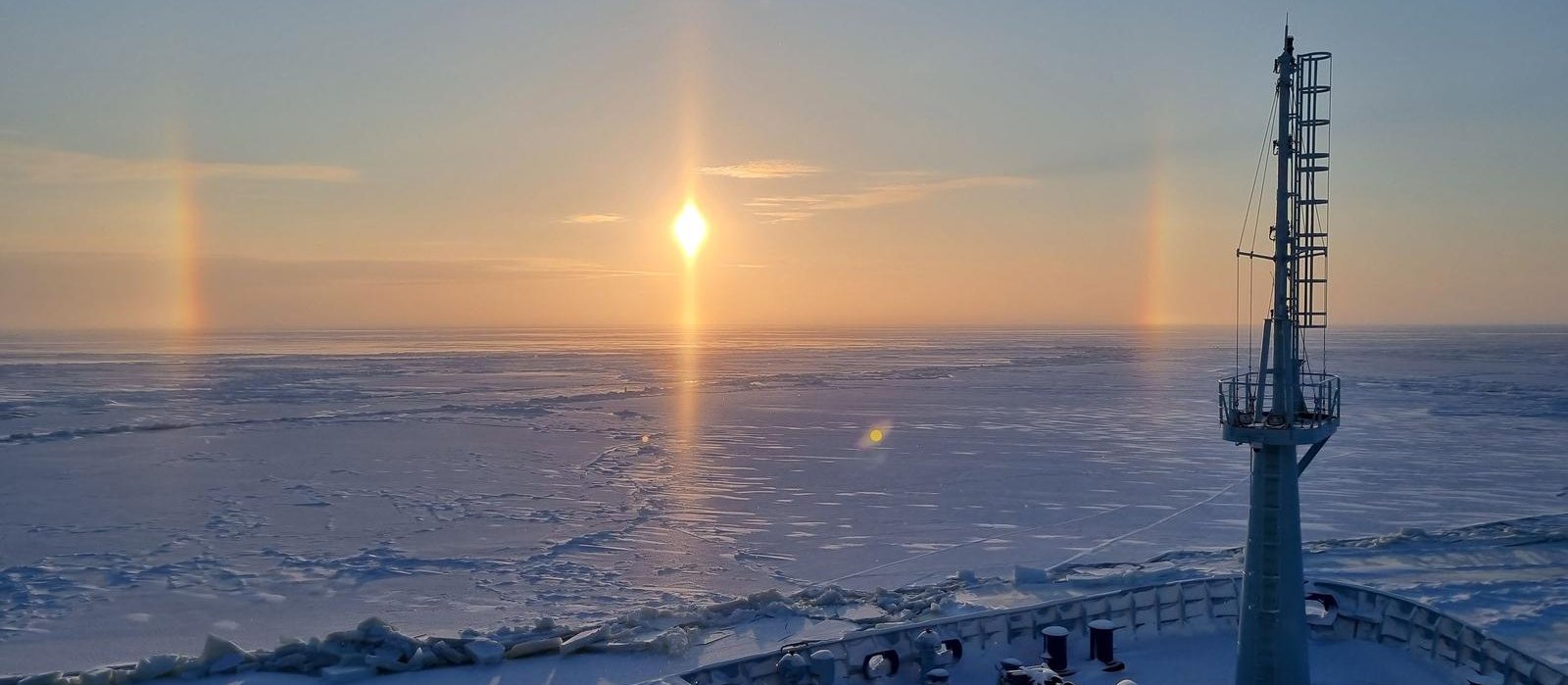 The containers will sail on a seasonal way   through the Arctic