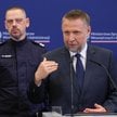 Minister spraw wewnętrznych i administracji Marcin Kierwiński i Komendant Główny Policji nadinsp. Ma