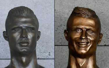 Nieudana rzeźba Ronaldo znika z Madery