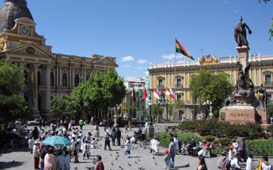 Boliwijski parlament w La Paz