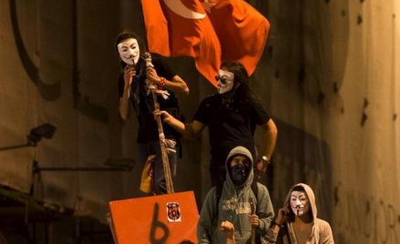 Na placu Taksim w Stambule protesty były ostatnio spokojniejsze