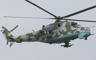 Wypadek śmigłowca Mi-24 w okolicach Białej Podlaskiej
