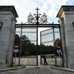 Wejście na teren "Doliny Upadłych", gdzie znajduje się mauzoleum Franco