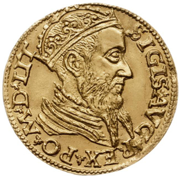 300 tys. zł zapłacono za dukata króla Zygmunta II Augusta