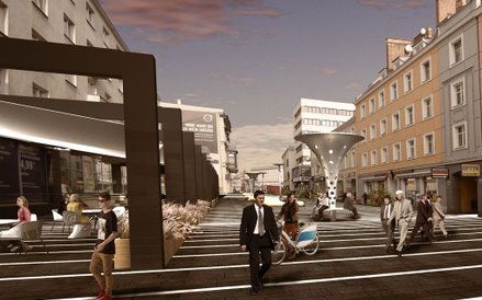 Tak po rewitalizacji na wyglądać ulica Krakowska w Opolu.