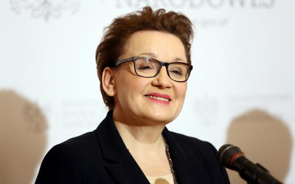 – Wszystkie merytoryczne uwagi zgłoszone do MEN będą rozpatrzone – obiecuje minister Anna Zalewska