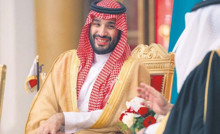 Muhammad ibn Salman ibn Abd al-Aziz al Su'ud, saudyjski następca tronu, faktycznie rządzi Arabią Sau