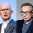 Andrzej Klesyk, p.o. prezes PZU (z lewej), i Cezary Stypułkowski, prezes Banku Pekao. Fot. mpr