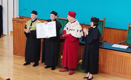 Wiesław Rozłucki doktorem honoris causa SGH
