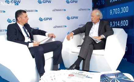 Gościem Andrzeja Steca był Jacek Socha, partner w PwC.