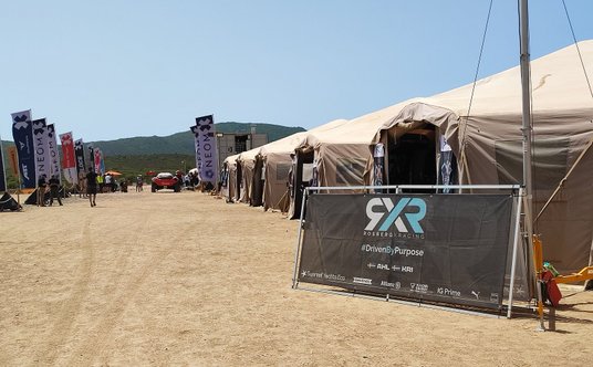 Tak wyglądają boksy zespołów wyścigowych w Extreme-E