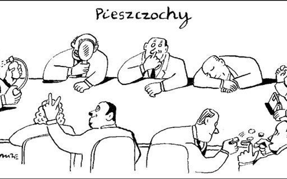 Komentarz rysunkowy. Pieszczochy