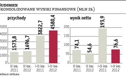 Budimex: Prezes ostrzega, że przyszły rok może być gorszy