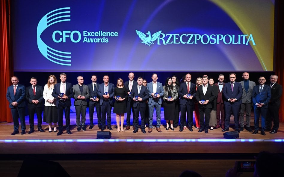 Laureaci konkursu „Rzeczpospolitej” CFO Excellence Awards