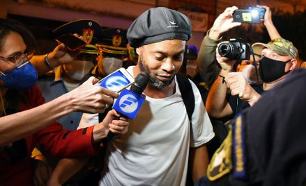 Ronaldinho wreszcie na wolności