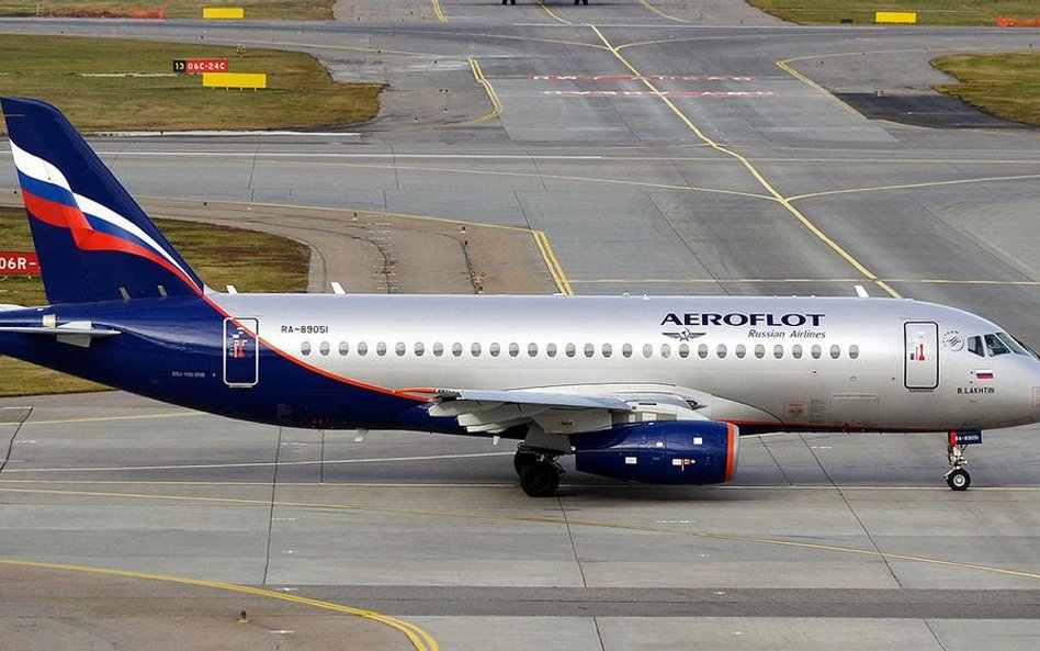 Moskwa: Suchoj Superjet przy starcie zjechał z pasa