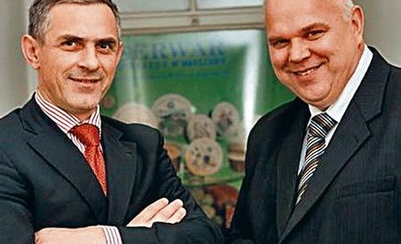 Jerzy Borucki (z lewej) oraz Andrzej Grabowski zaczęli tworzyć Polmlek ponad dwie dekady temu. Dziś 