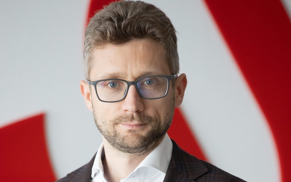 Mateusz Choromański, szef zespołu maklerów w Santander BM.