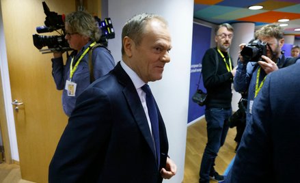 Premier Donald Tusk w Brukseli