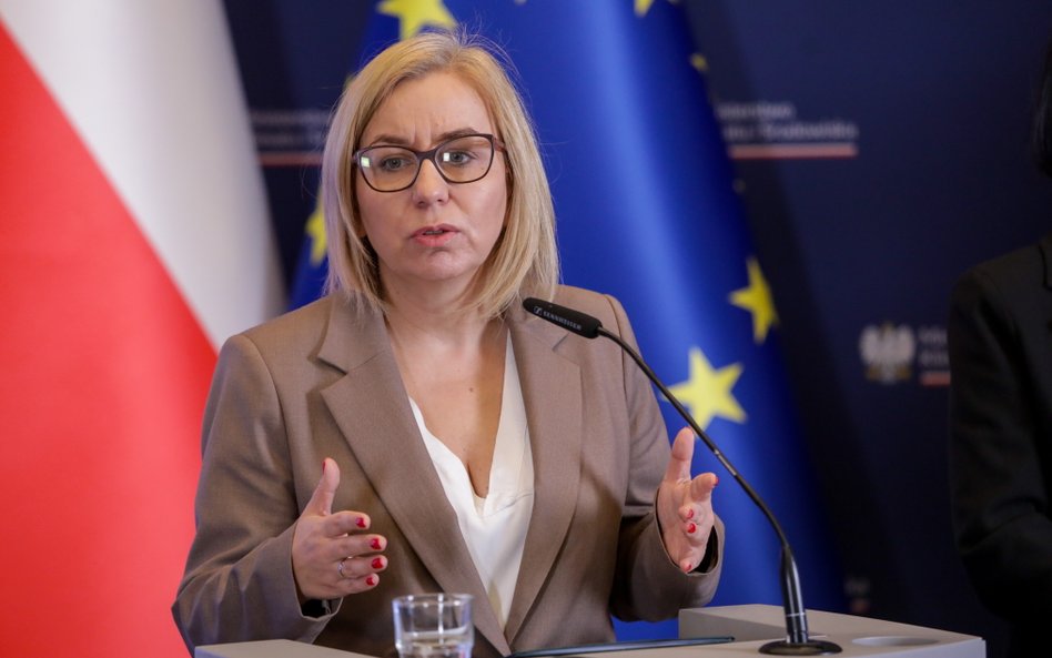Minister klimatu i środowiska Paulina Hennig-Kloska