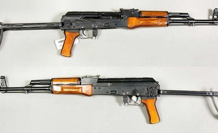 Karabinek automatyczny AKMS bez magazynku