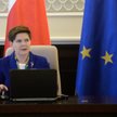 Premier Beata Szydło podczas posiedzenia rządu w KPRM