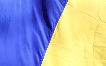 Flaga Ukrainy, fotografia ilustracyjna