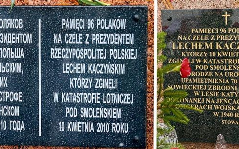 Trzy dni przed wizytą prezydenta Bronisława Komorowskiego w Smoleńsku Rosjanie zastąpili tablicę pos