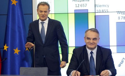Donald Tusk i Waldemar Pawlak
