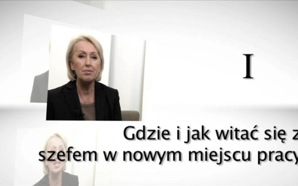 Gdzie i jak witać się z szefem w nowym miejscu pracy