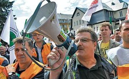 Górnicy zapowiadają, że jeśli zapadnie decyzja o zamknięciu Halemby protestów będzie więcej