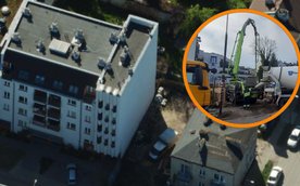 Mieszkańcy skarżą się na popękane ściany i szczeliny w mieszkaniach w sąsiedztwie inwestycji