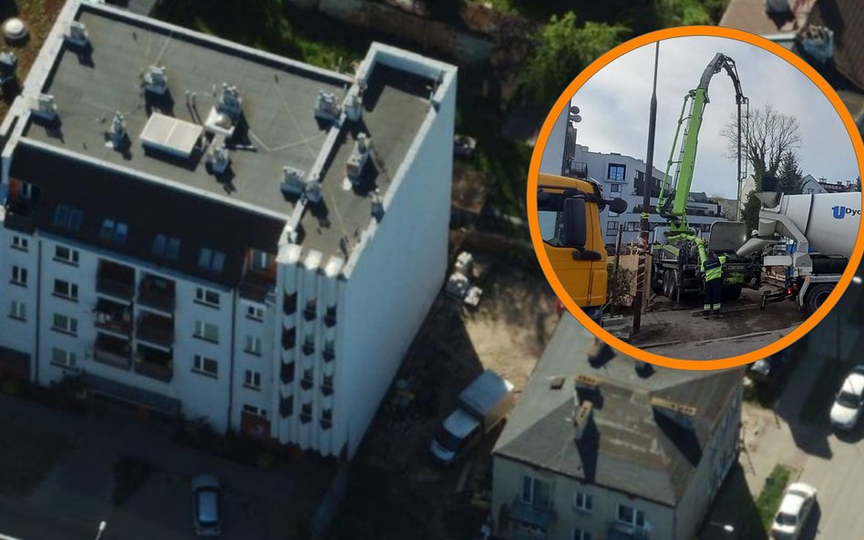 Mieszkańcy skarżą się na popękane ściany i szczeliny w mieszkaniach w sąsiedztwie inwestycji