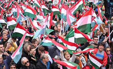 Protest w Budapeszcie