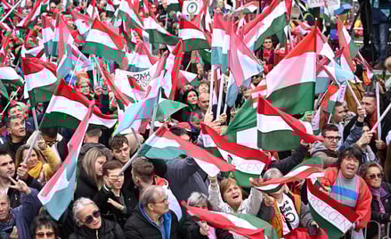 Protest w Budapeszcie