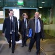 W lutym członkowie delegaci Komisji Weneckiej (od lewej) Christoph Grabenwarter i Schnutz Rudolf Due