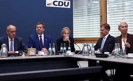 Spotkanie kierownictwa CDU po wyborach w Saksonii-Anhalt