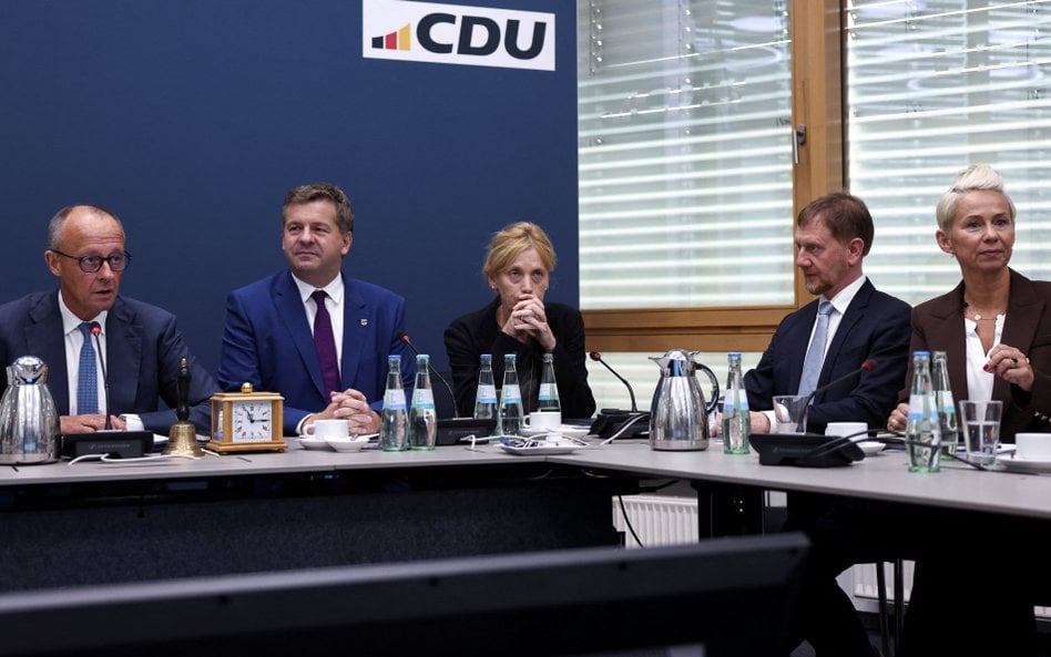 Spotkanie kierownictwa CDU po wyborach w Saksonii-Anhalt