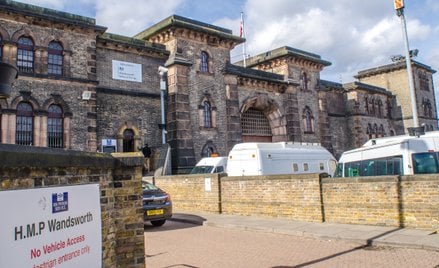 Więzienie HMP Wandsworth w Londynie, w którym niemal połowę populacji stanowią obcokrajowcy. Według 