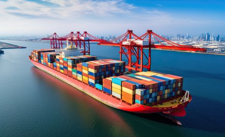 Większość towarów w światowym handlu jest transportowana drogą morską.